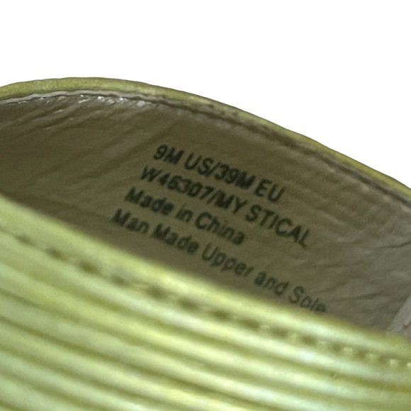 LUICHINY Mystical Gold Cork Wedge Platform Sandals Sz 9 - Picture 5 of 13